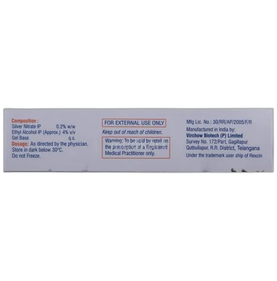 silverex ionic gel 10 gm